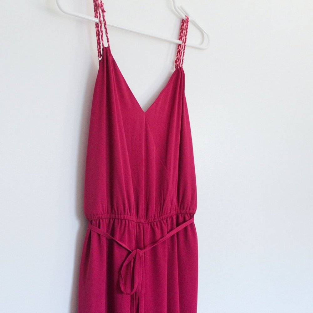 Women's Magenta Jumpsuit | Size S